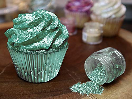 Bulk Size Emerald Deep Tinker Dust Edible Glitter Jar
