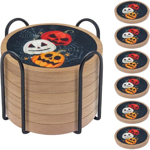 Halloween Coasters Set of 6