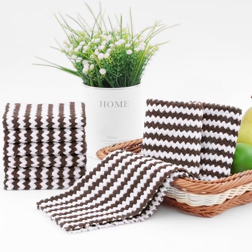 18 Pack Coral Velvet Dish Cloths (18 Count)