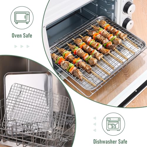 Baking Sheet with Wire Rack Set (2 Count)