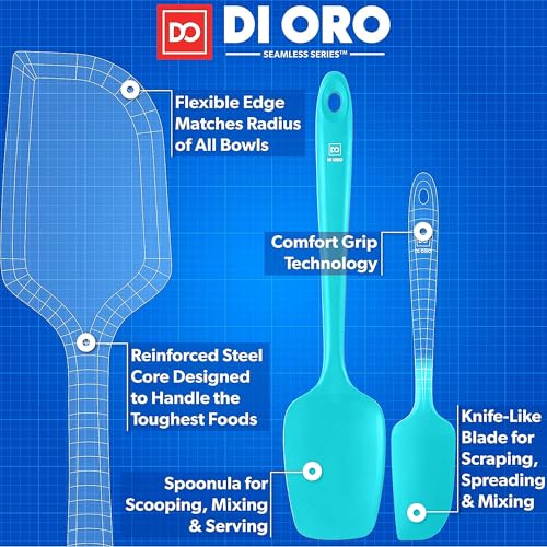 DI ORO Silicone Spatula Set