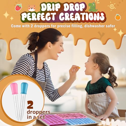 Gummy Bear Molds Silicone Mini Size