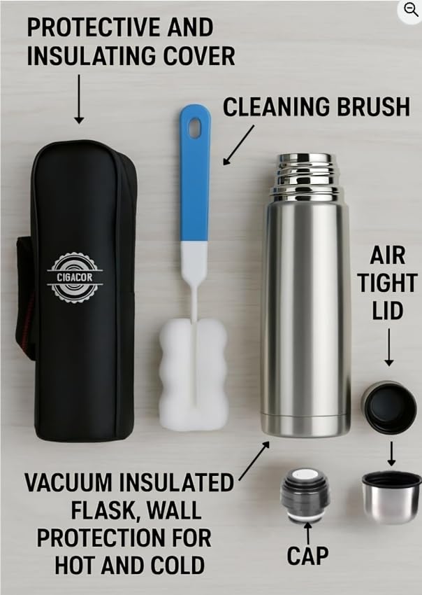 CIGACOR Stainless Steel Insulated Bottle
