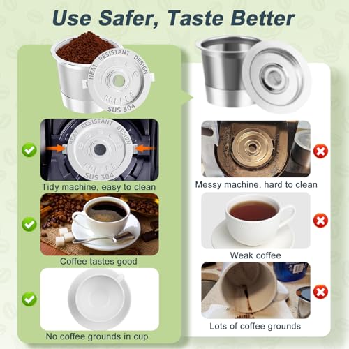 3 Pack Reusable K Cup for Keurig 1.0 (3 Count)