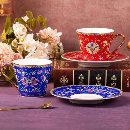 Tea Cup and Saucer (2 Count)
