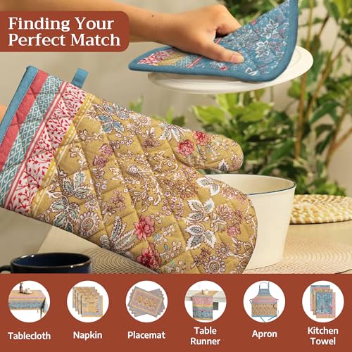 Maison d'Hermine Oven Gloves 100% Cotton Oven Mitt