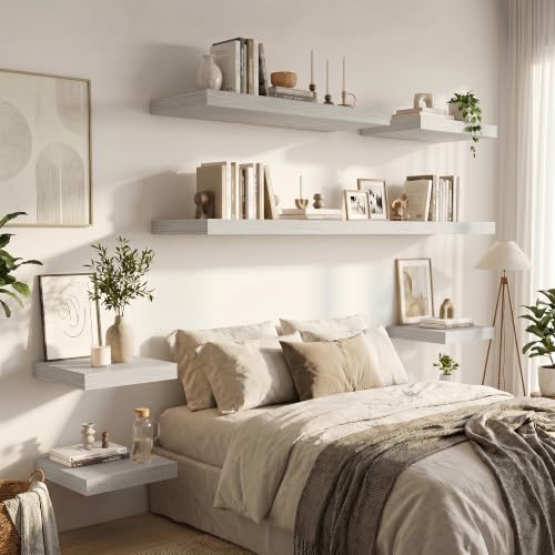 12 Deep Floating Shelves 30x12” Set of 2 (2 Count)