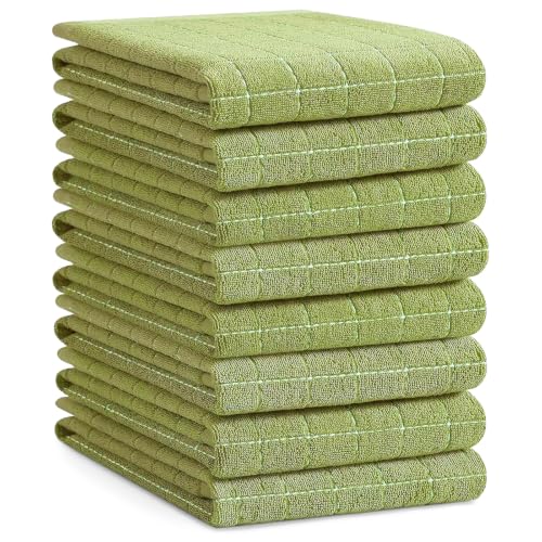 100% Cotton Terry Kitchen Towels (8 Count)