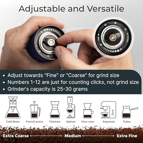 Premium Manual Coffee Grinder for Espresso