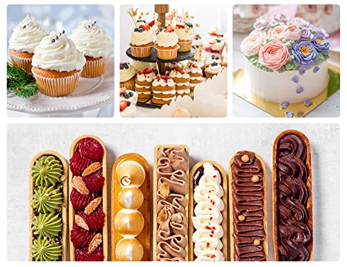 54 Piping Bags and Tips Set Frosting Piping Kit for Beginners & Pros