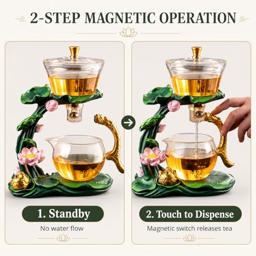 Glass Lotus Teapot with Infuser