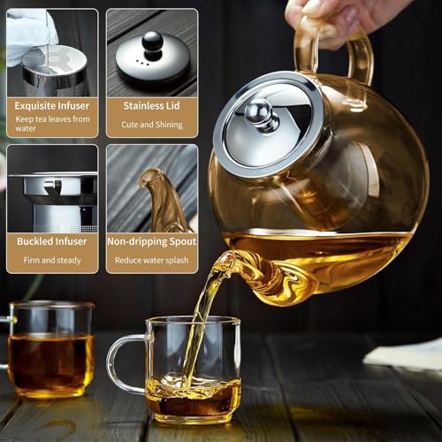 Glass Teapot with Infuser