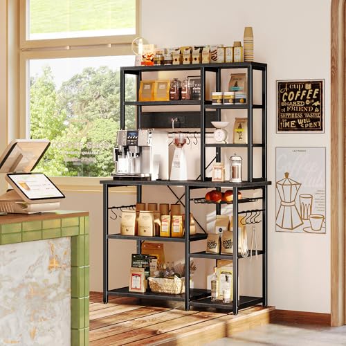 Large Bakers Rack with Power Outlets