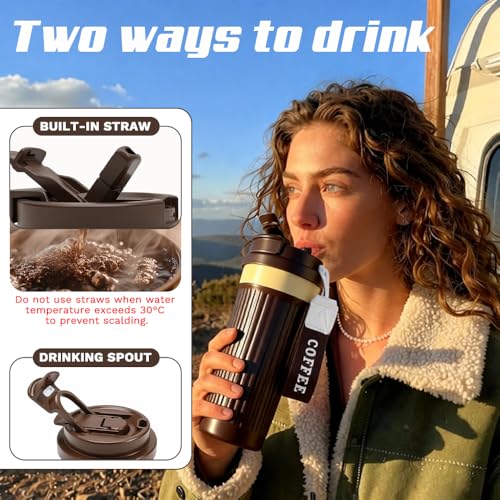 Vacuum Insulated Stainless Steel Travel Coffee Mug