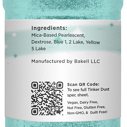 Turquoise Edible Glitter