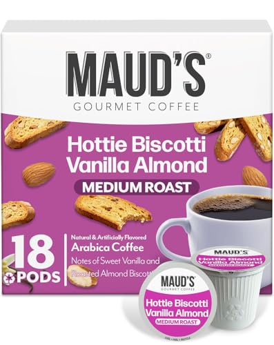 Almond Biscotti Flavored Coffee Pods (18 Count)