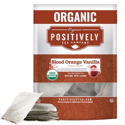 Blood Orange Vanilla Rooibos Tea Bags (100 Count)