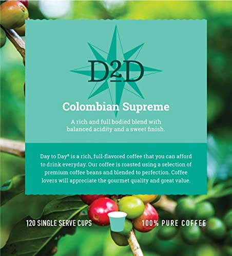 Pods Colombian Supreme Light Roast (120 Count)