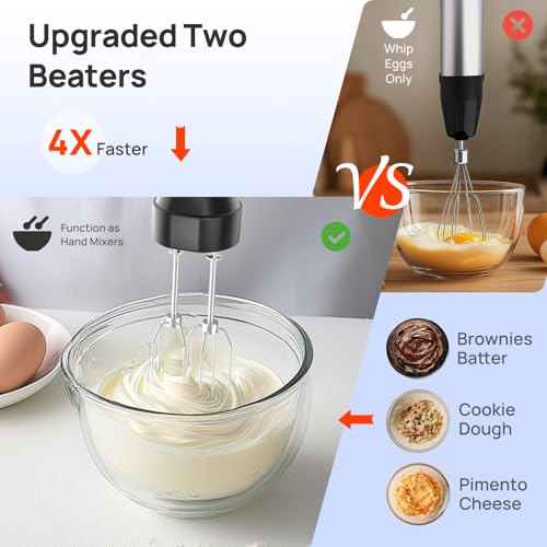 4 in 1 Immersion Hand Blender Max 1100W