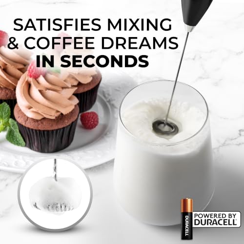 Zulay Powerful Milk Frother for Coffee with Upgraded Titanium Motor