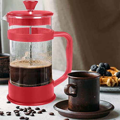 Borosilicate Glass French Press Coffee Maker 34 Oz