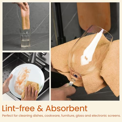 Microfiber Cleaning Cloth Roll (80 Count)