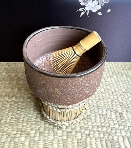 Japanese Traditional Handcrafted Mino Matcha Chawan Tea Bowl Cup Ceremony Tableware Pottery