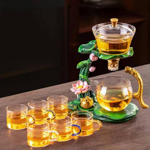 Glass Lotus Teapot with Infuser