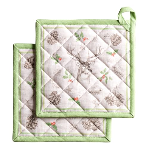 Pot Holders 100% Cotton Potholders (2 Count)
