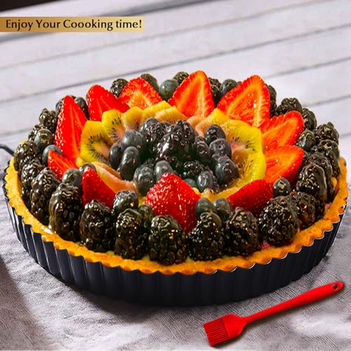 11 Inch Tart and Quiche Pan with Removable Bottom