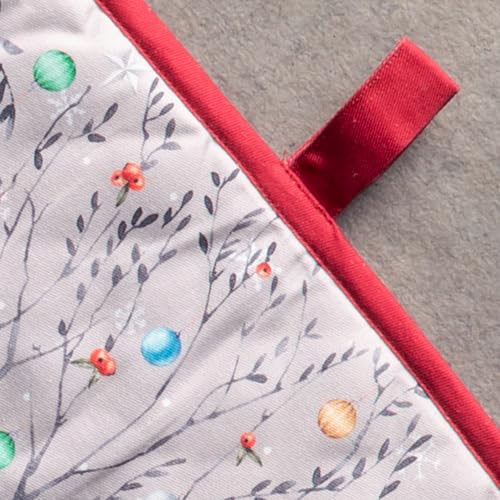 Double Oven Mitts 100% Cotton Double Oven Glove