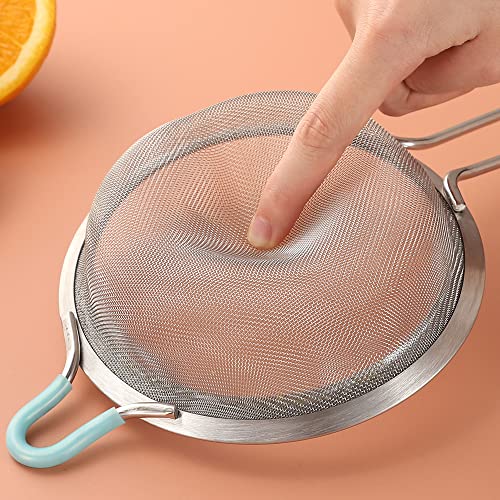 304 Stainless Steel Fine Mesh Strainers for Kitchen