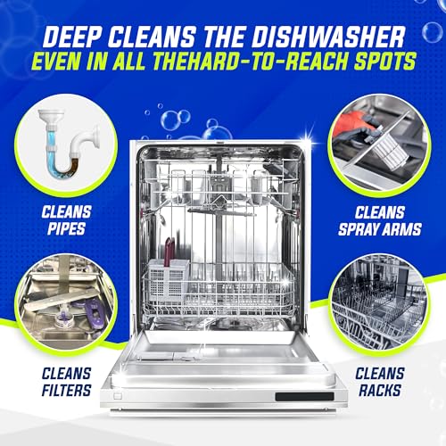 Dishwasher Cleaner Tablets for Descaling (26 Count)