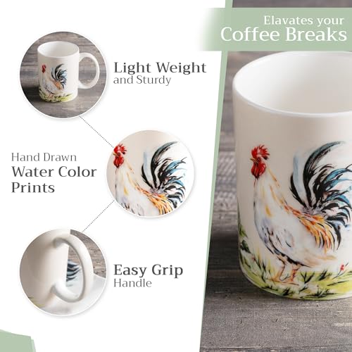 Coffee Mug with Handles Tea Cups