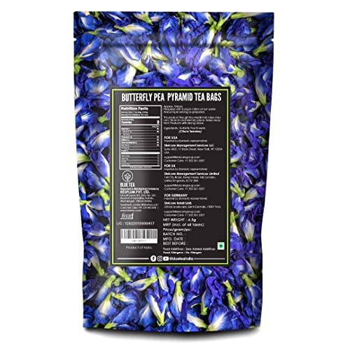 Butterfly Pea Flower Tea (10 Count)