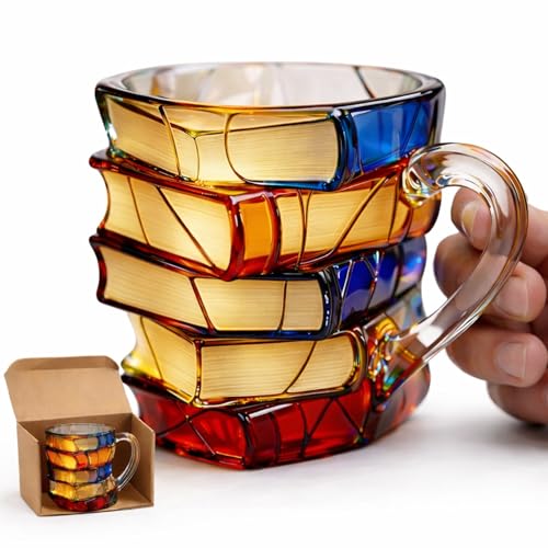 Stained Glass Book Mug