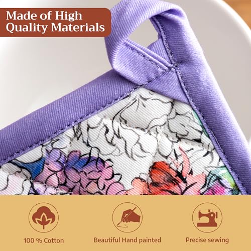 Pot Holders 100% Cotton Potholders (2 Count)