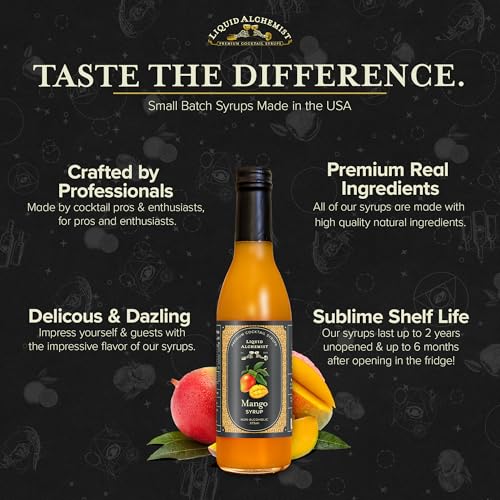 Mango Syrup for Cocktails (38.1 Fl Oz)