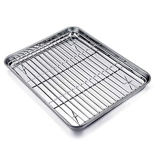 Baking Sheet with Cooling Rack Set