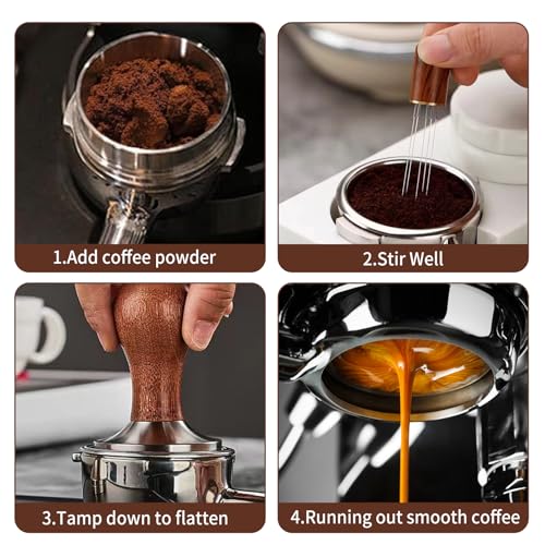 51mm Coffee Tamper Set 24PCS Espresso Accessories Kit