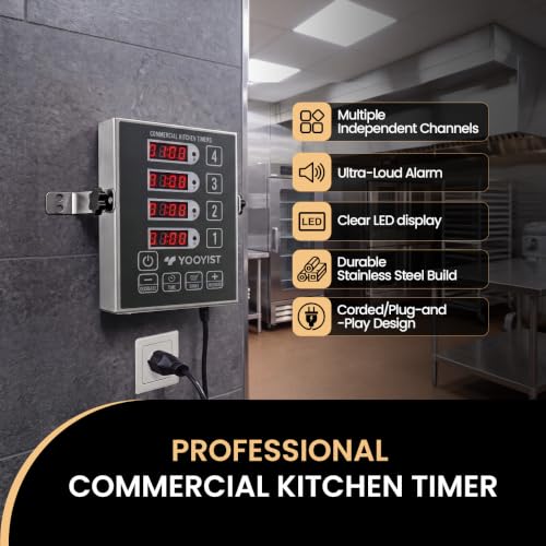 Precision Kitchen Timers for Cooking
