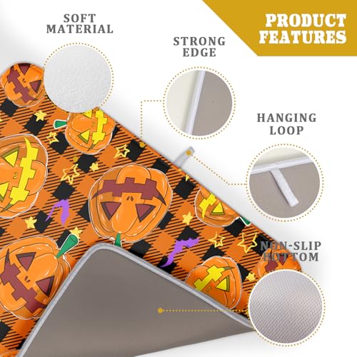 Halloween Dish Drying Mat