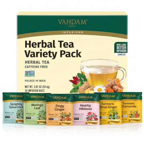 Assorted Herbal Tea Gift Set (36 Count)
