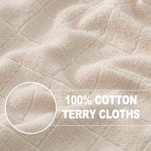 100% Cotton Terry Kitchen Towels (8 Count)