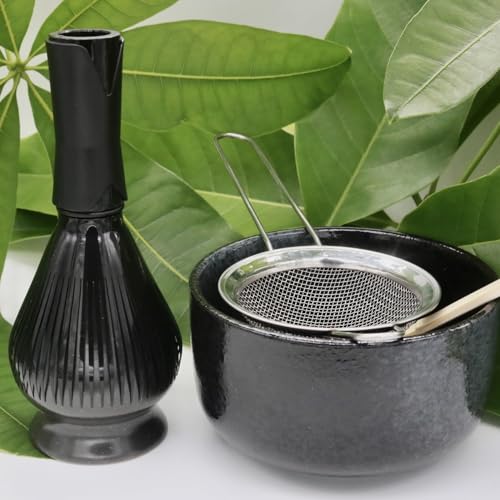 Traditional Matcha Whisk Reusable Resin Matcha Whisk Chasen Dishwasher Safe Matcha Stirrer Matcha Green Tea Powder Preparation Prepare Japanese Matcha Tea
