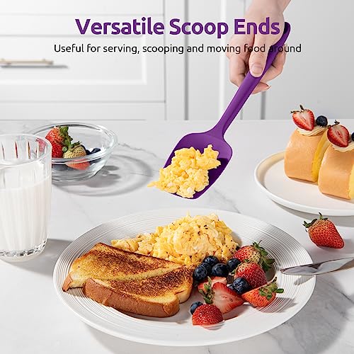 Silicone Spatula Set 600°F High Heat Resistant (4 Count)