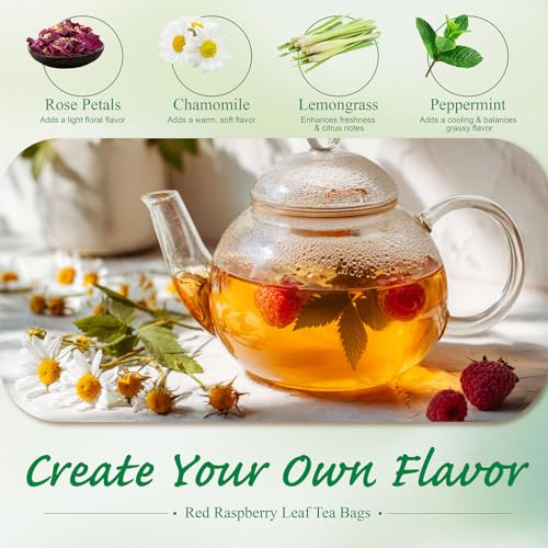 Red Raspberry Leaf Tea Bags (60 Count)