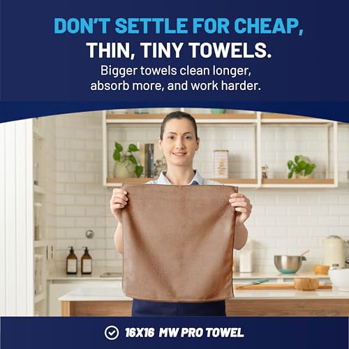 MW Pro Microfiber Cleaning Cloth (12 Count)