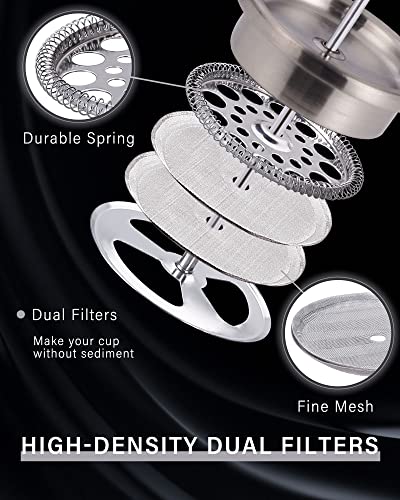 POLIVIAR French Press Coffee Maker