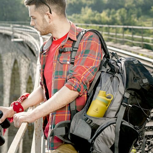 32oz Stainless Insulated Bottle with 2 Leak
